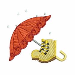 Rainy Day machine embroidery designs