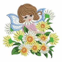 Flower Fairy machine embroidery designs
