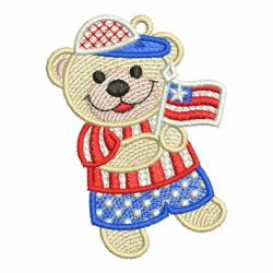 FSL Patriotic Bears 09 machine embroidery designs