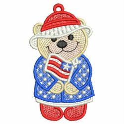 FSL Patriotic Bears 10 machine embroidery designs