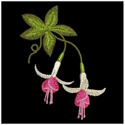 Fuchsia machine embroidery designs