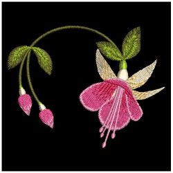 Fuchsia 03 machine embroidery designs