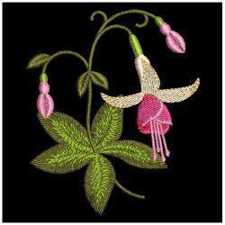 Fuchsia 07 machine embroidery designs