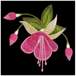 Fuchsia 10 machine embroidery designs