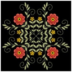 Fabulous Flower Quilt 3 08(Md) machine embroidery designs
