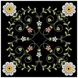 Fabulous Flower Quilt 3 09(Lg) machine embroidery designs