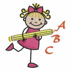 School Days 07 machine embroidery designs