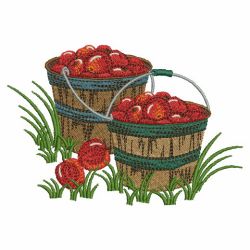 Basket Of Apples 03(Sm) machine embroidery designs