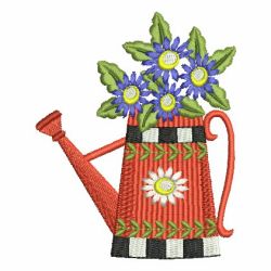 Flowering Watering Can 01 machine embroidery designs