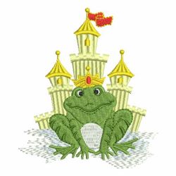 Frog Prince 02 machine embroidery designs
