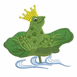 Frog Prince 05 machine embroidery designs
