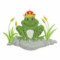 Frog Prince 06 machine embroidery designs