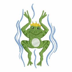 Frog Prince 07 machine embroidery designs