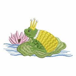 Frog Prince 09 machine embroidery designs