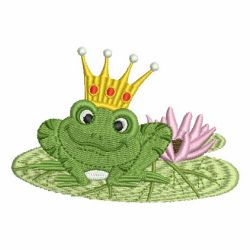 Frog Prince 10 machine embroidery designs
