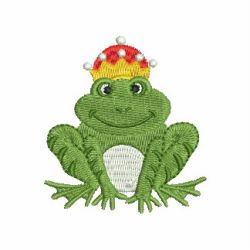 Frog Prince 11 machine embroidery designs