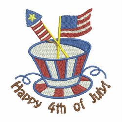 Happy 4th Of July machine embroidery designs