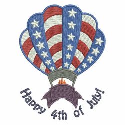Happy 4th Of July 02 machine embroidery designs