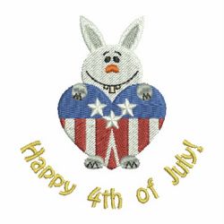 Happy 4th Of July 04 machine embroidery designs