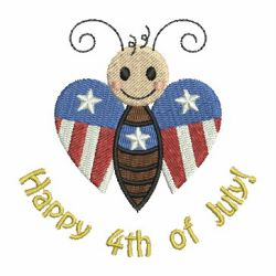 Happy 4th Of July 09 machine embroidery designs