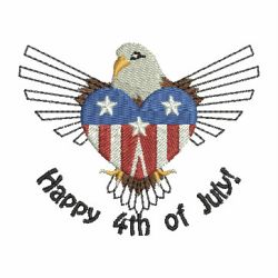 Happy 4th Of July 11 machine embroidery designs