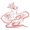 Redwork Frog Prince 08(Md)