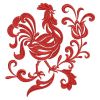 Damask Rooster 2 01(Md)