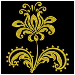 Golden Damask 04(Lg) machine embroidery designs