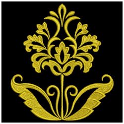 Golden Damask 06(Lg) machine embroidery designs
