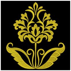 Golden Damask 06(Sm) machine embroidery designs