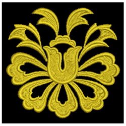 Golden Damask 2 01(Md) machine embroidery designs