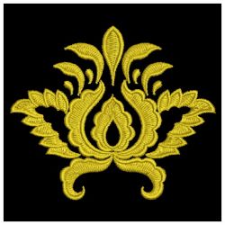 Golden Damask 2 03(Md) machine embroidery designs