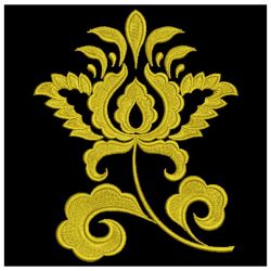 Golden Damask 2 04(Sm) machine embroidery designs