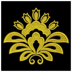 Golden Damask 2 07(Sm) machine embroidery designs