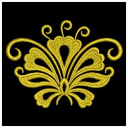 Golden Damask 2 09(Md) machine embroidery designs