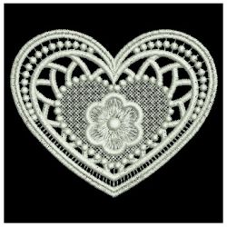 FSL White Hearts 10