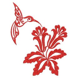 Damask Hummingbird 01(Sm) machine embroidery designs