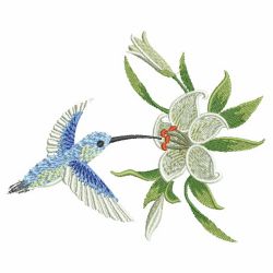 Hummingbirds & Flowers 06(Lg) machine embroidery designs