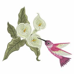 Hummingbirds & Flowers 09(Sm) machine embroidery designs