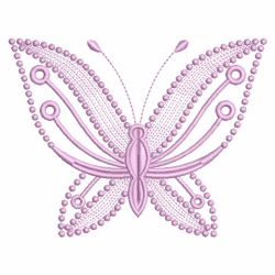 Candlewicking Butterfly 08(Md) machine embroidery designs