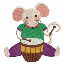 Mouse Band 08 machine embroidery designs