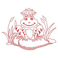 Redwork Frog Prince 07(Sm)