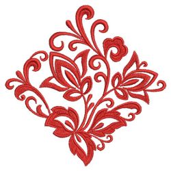 Damask Floral Blocks 10(Sm) machine embroidery designs