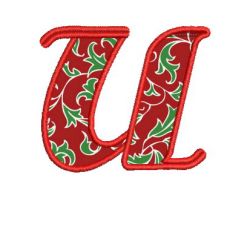 Applique Alphabets 21 machine embroidery designs
