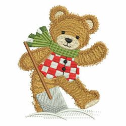 Christmas Teddy Bears 02 machine embroidery designs