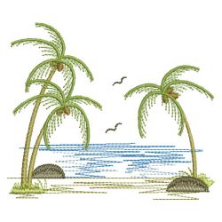 Tropical Scene 03(Sm) machine embroidery designs