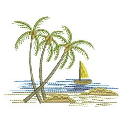 Tropical Scene 04(Sm) machine embroidery designs