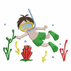 Ocean Diver 09 machine embroidery designs