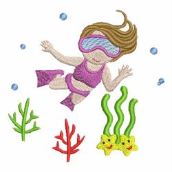 Ocean Diver 10 machine embroidery designs