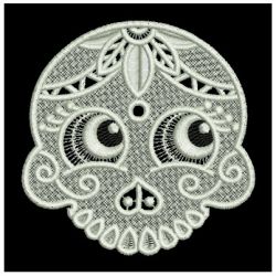 FSL Artistic Skull 01 machine embroidery designs
